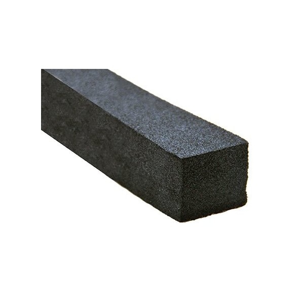 Ap Products LOW DENSITY NEO/EPDM W/ PSA TAPE (WHITE TAPE) BLACK-1IN X 1-1/4IN X 25FT 018-821125 - main